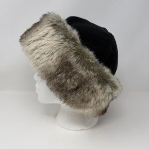 Barts Fur Deluxe Faux Fur Hat Black